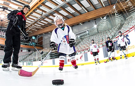 Esso soutient le hockey pour enfants