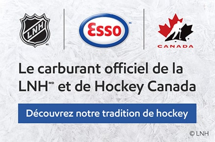 Le carburant officiel de la LNH et Hockey Canada. Découvrez l'histoire du hockey.