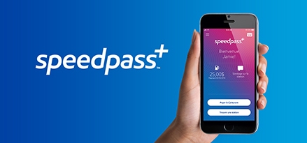 Speedpass+ mobile app for iphones.