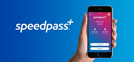 Speedpass+ mobile app for iphones.