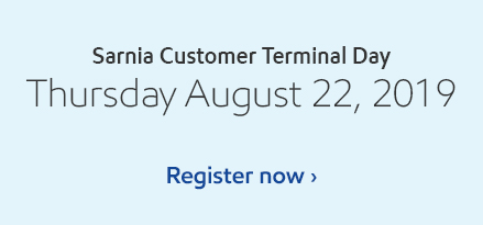 sarnia customer terminal day