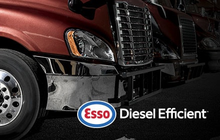 esso diesel truck front