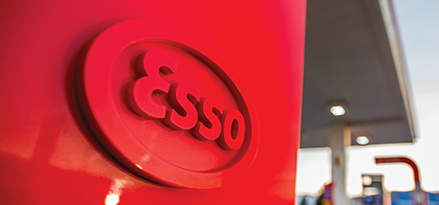 red esso logo